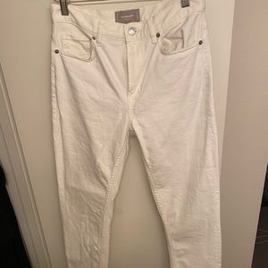 Everlane high rise skinny jeans White 27